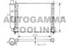 AUTOGAMMA 100258 Radiator, engine cooling